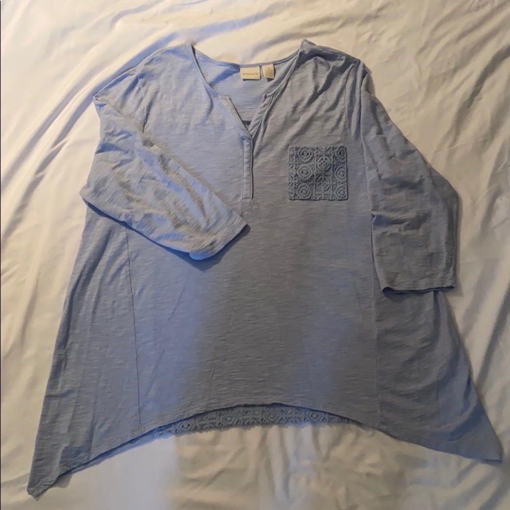 Blue blouse